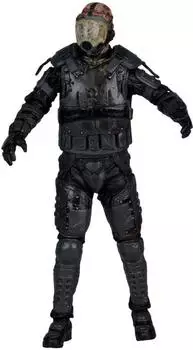 McFarlane Toys The Walking Dead Gas Mask Zombie (Staffel 4) Actionfigur, 13cm