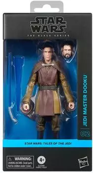 Hasbro The Black Series Jedi-Meister Dooku, bewegliche Figur mit Zubeh&ouml;r (G2588)