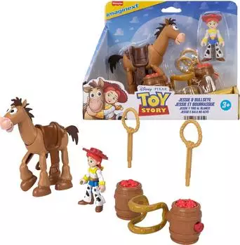 Fisher-Price Imaginext Toy Story Jessie & Bullseye Spielset (JKW23)