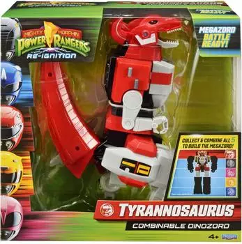 Playmates Power Rangers Mighty Morphin Re-Ignition Tyrannosaurus Deluxe kombinierbarer Dinozord (68621CO)