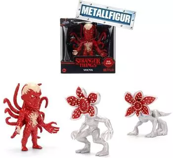 Jada Stranger Things Figuren 2,5" Wave 1 (Display) (9385328300W01)