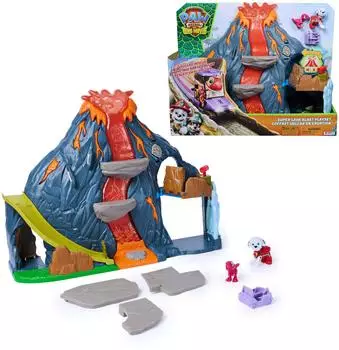 Paw Patrol Super-Lava-Blast Vulkan-Spielset, 360° bespielbar (6076336)