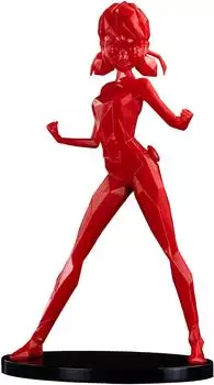 Plastoy Ladybug Monochrome Miraculous x Orlinski Figur, rot