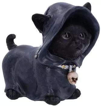 Nemesis Now Reapers Kitty Statue, schwarz, Polyresin (U5841U1)