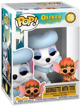 Funko POP! Oliver And Company: Georgette w/Tito
