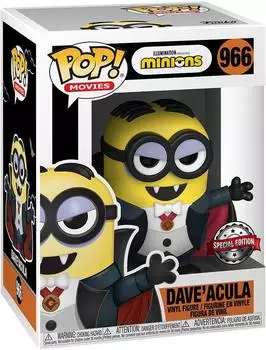 Funko POP! Movies: Minions - Dave'acula Special Edition Vinyl-Figur (46891)