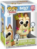 Funko Bluey Pop! Animation Vinyl Figur Queen Chili 9 Cm