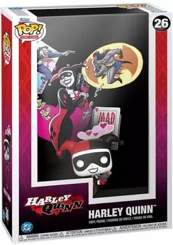Funko POP! Comic Cover DC Batman Adventures Mad Love Harley Quinn Figur 26
