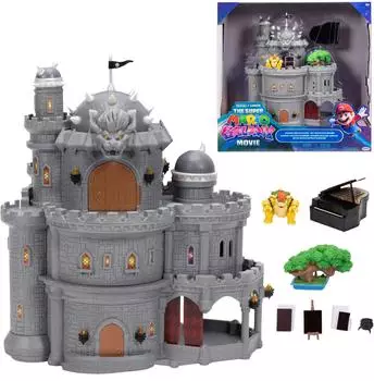 Jakks Pacific Deluxe Bowsers Festung-Spielset - Der Super Mario Galaxy Film
