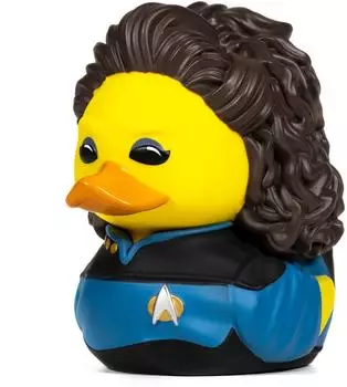 Numskull TUBBZ Deanna Troi Sammler-Vinyl-Gummiente Figur, 9cm