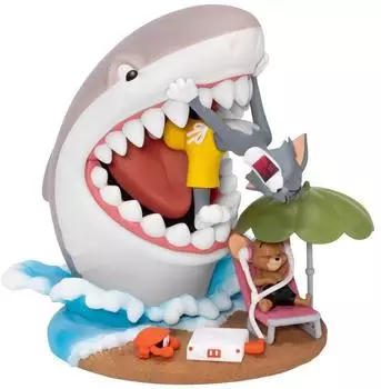 Beast Kingdom Toys Tom & Jerry Splash & Dash D-Stage PVC-Figur, 15cm