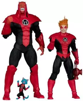 McFarlane Toys DC Multiverse Atrocitus und Red Lantern Corps 2er-Pack, 18cm