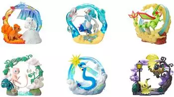 Pok&eacute;mon Circular Diorama Collection Vol.2 Brilliant Moments Blind Box (6er-Set)
