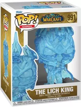 Funko POP! Games: World of Warcraft &ndash; Lich King Vinyl-Figur, 9cm (82240)