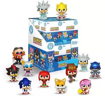 Funko Sonic the Hedgehog Mystery Minis Vinyl-Minifigur, zuf&auml;llige Auswahl (86121)