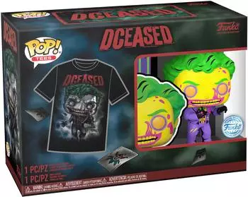 Funko Pop! & Tee DC Comics Joker CC T-Shirt & Vinyl-Figur, XL (74549)