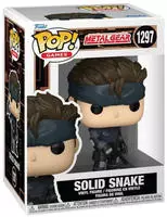 Funko Metal Gear Solid Pop! Games Vinyl Figur Solid Snake 9 Cm