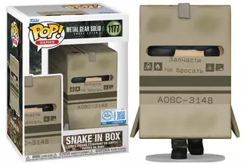 Funko Pop! Game: Metal Gear Solid Delta Snake Eater - Snake in Box