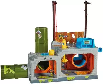 Playmates Teenage Mutant Ninja Turtles Secret Sewer Lid Playset Mutant Module, 30cm