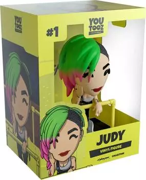 Youtooz Cyberpunk 2077 Vinyl-Figur Judy, 10cm