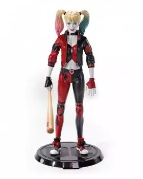 The Noble Collection Harley Quinn BendyFigs Dekofigur DC Comics (52449)