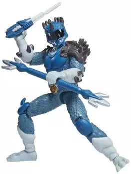 Playmates Power Rangers x Godzilla Blue Anguirus Kaiju Ranger-Figur, 12,7cm
