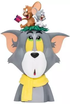 Beast Kingdom Toys Tom & Jerry Cheesy Wishes PVC-Figur Tom, Jerry & Tuffy 15cm