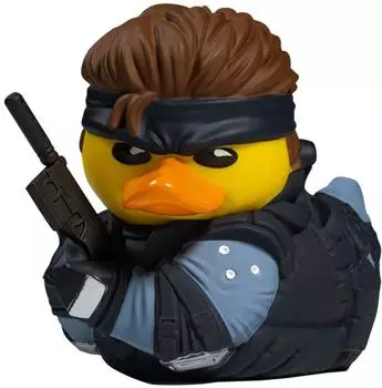 TUBBZ Solid Snake Gummiente Sammlerfigur, verpackt, 9cm (NS4480)