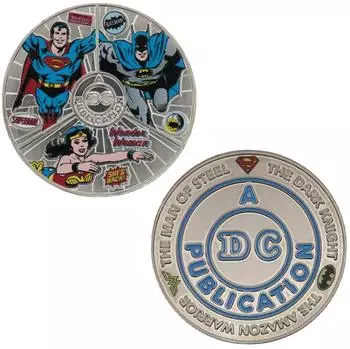 Fanattik DC Comics Legends Sammlerm&uuml;nze Superman, limitierte Edition (Z-DC80)