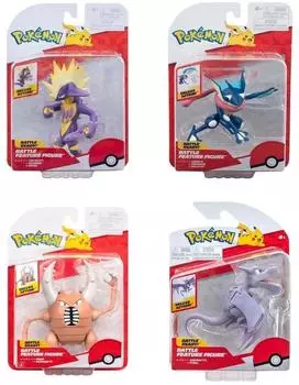 Jazwares Pokémon Battle Feature Figure ver. 23 Sortiment (4)