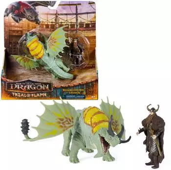 Spin Master Wikinger & Drachen Rumblehorn & Stoick Actionfigur (6075559)