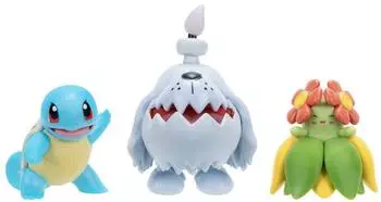 Pok&eacute;mon Battle Figure Set - Schiggy, Blubella, Gruff (PKW4559)