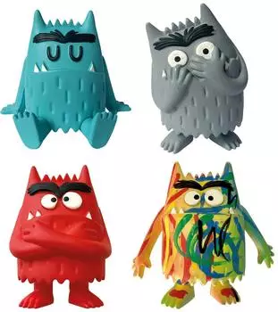 Comansi Farbmonster Figur blau