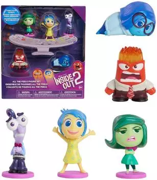 Just Play Inside Out 2 Disney Pixar Figur, mehrfarbig, Kinder