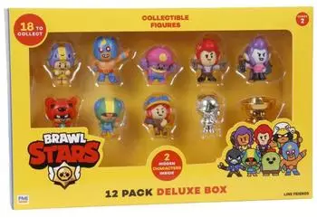 joojee Brawl Stars Figuren 12er Pack Deluxe