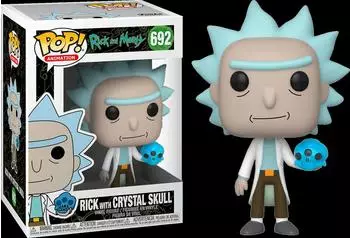 Funko Rick with Crystals - Rick & Morty Vinyl-Figur (45438)
