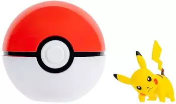 Pok&eacute;mon PKW4614 - Clip and Go Pok&eacute;ball - Pikachu und Pok&eacute;ball