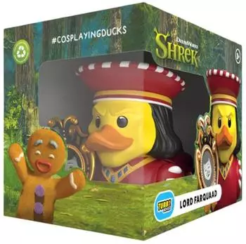 TUBBZ Lord Farquaad Duloc Cosplaying-Gummiente Vinylfigur, 9cm (NS5645)