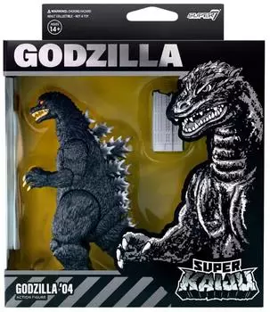 Rarewaves Toho Super Kaiju Actionfigur Wave 04 Godzilla 2004