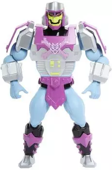 Mattel Skeletor mit Megatron-R&uuml;stung Actionfigur, Masters of the Universe x Transformers
