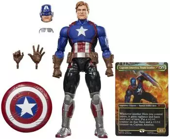 Hasbro Marvel Legends Magic: The Gathering Captain America Actionfigur 15cm (G21085L0)