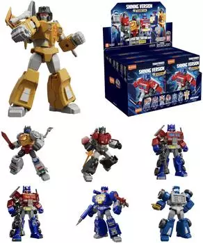 Blokees Transformers Shining Version 02: Shining 1985 Set mit 6 Gelenkfiguren 12cm