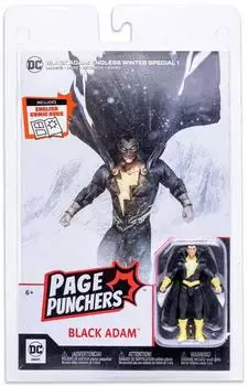 McFarlane Toys DC Page Punchers Black Adam (Endless Winter) Actionfigur 8cm