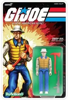 super7 G.I. Joe Deep Six ReAction+ Wave 09 (Comic) Figur (11891)