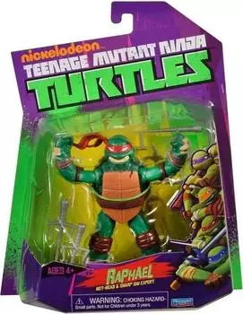Rarewaves World of TMNT Actionfigur Raphael 11cm (GW5492)