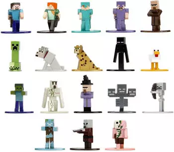 Jada Minecraft Multi-Pack Nanofigs Wave 12 (9335846314R00)