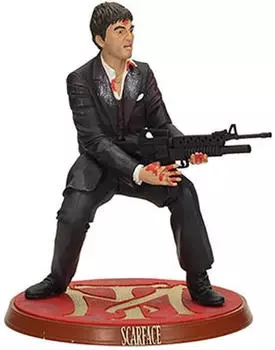 SD Toys Tony Montana Bloody Deluxe PVC-Figur, 18cm (SDTOYS)