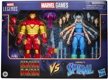 Hasbro Marvel Legends Series Actionfiguren 2er-Pack Iron Man vs. Spiral