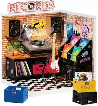 MGA Entertainment Miniverse Record Shop Mini-Sammelset (253136-EUC)