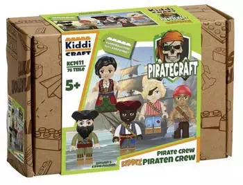 Kiddicraft Piratecraft Figuren-Pack Piraten Crew (KC1411)